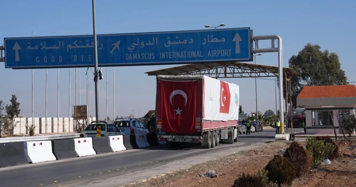 Şam Havalimanı yenileniyor... İki adet yerli üretim ARFF aracı Suriye'ye gönderildi