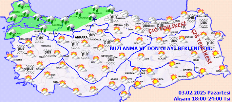 Sibirya soğukları etkisini gösterecek! Kar haftası!