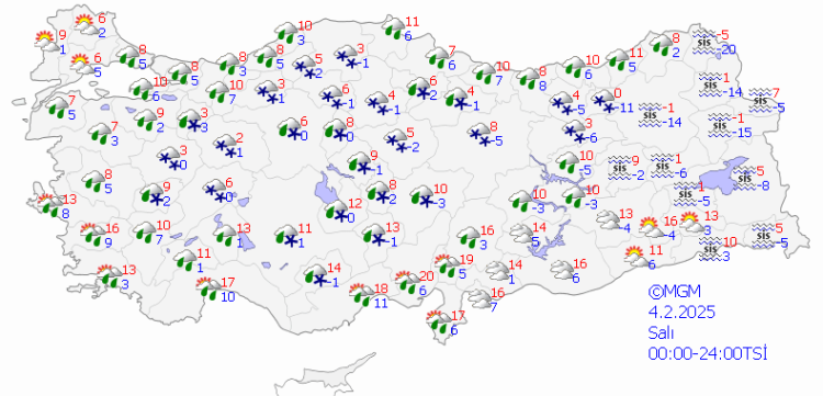 Sibirya soğukları etkisini gösterecek! Kar haftası!