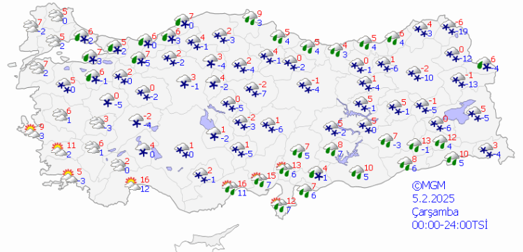 Sibirya soğukları etkisini gösterecek! Kar haftası!