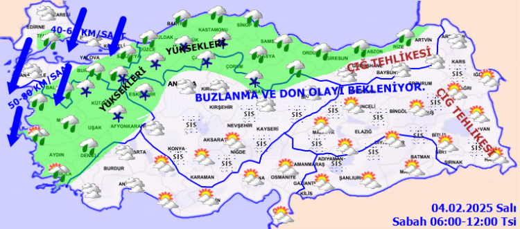 Türkiye'de güneşli günlere biraz ara! İşte bugün yurtta hava?