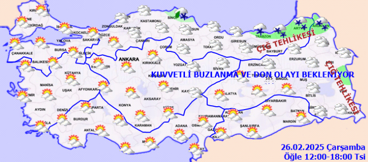 Yurt genelinde sıcaklıklar artıyor... Rize ve Artvin'de yoğun kara dikkat!