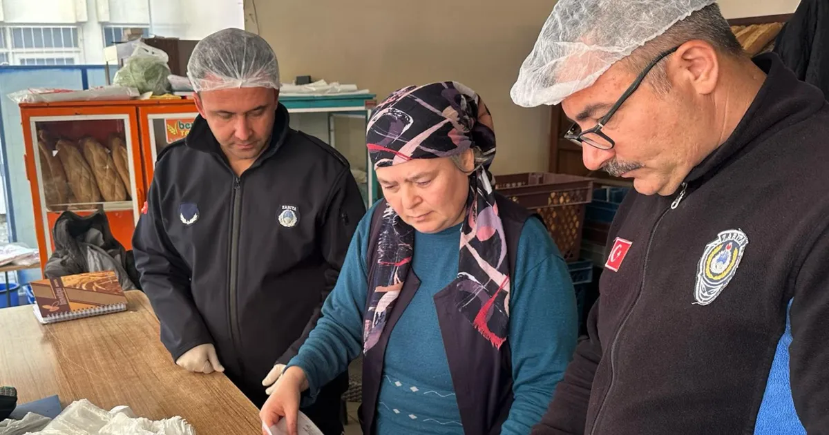 Antalya zabıtasından fırınlara sıkı denetim