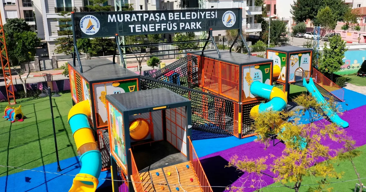 Antalya'da Teneffüs Park’a yeni oyun parkuru