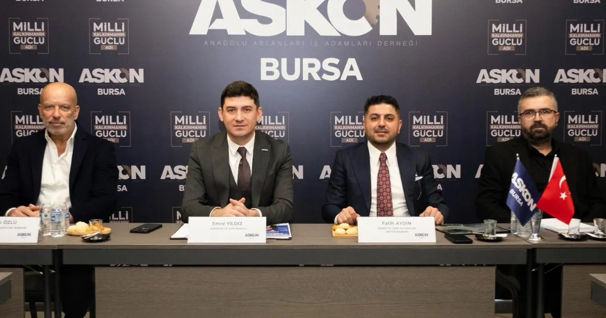 ASKON Bursa'dan enerji ve çevreye yönelik stratejik buluşma