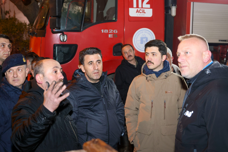 Bilecik Pazaryeri Karaköy'deki yangına 14 dakikada müdahale!
