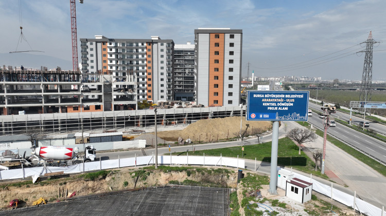 Bursa Büyükşehir'den Arabayatağı'nda dönüşüme start