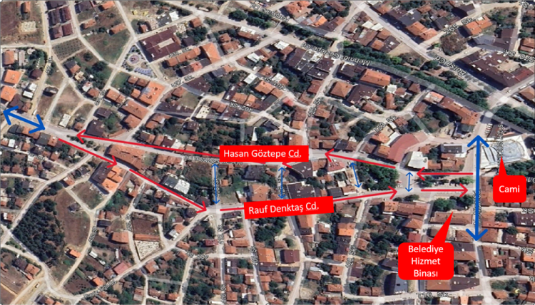 Bursa İnegöl'de iki mahallede tek yön uygulaması