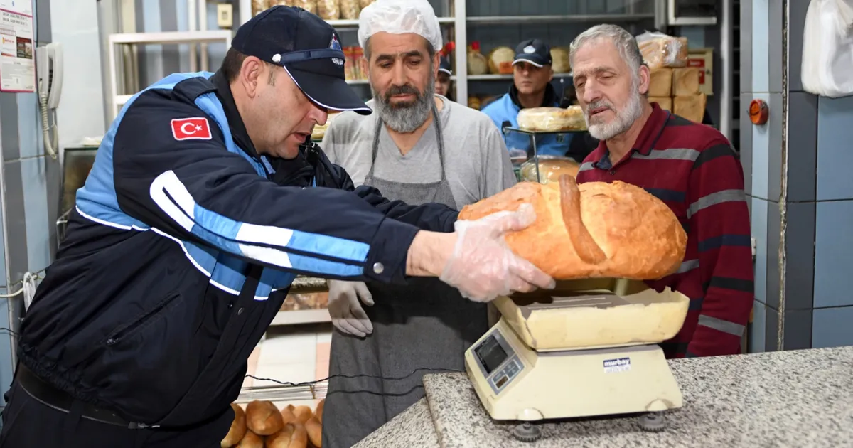 Bursa Osmangazi'de fırın ve tatlıcılara Ramazan denetimi