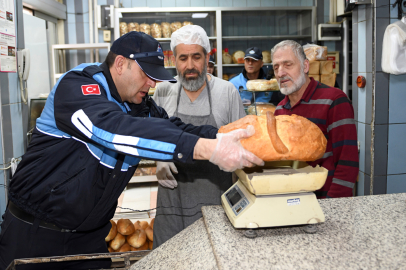 Bursa Osmangazi'de fırın ve tatlıcılara Ramazan denetimi