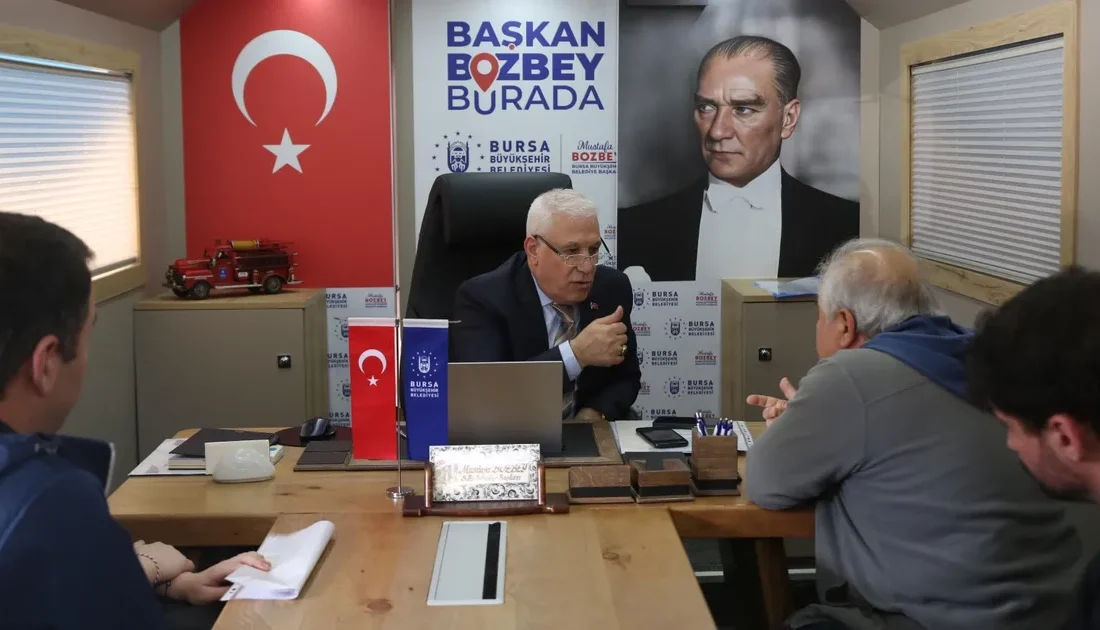 Bursa'da ‘Başkan Bozbey Burada’