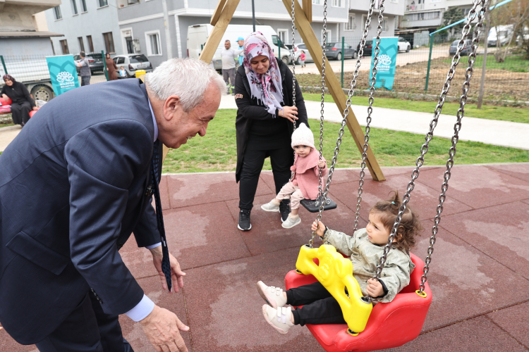 Bursa'da Işıktepe Mahallesi’ne yeni park ve taksi durağı  