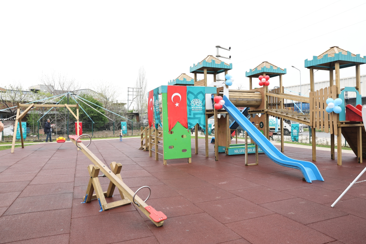 Bursa'da Işıktepe Mahallesi’ne yeni park ve taksi durağı  