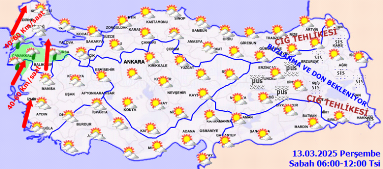 Hava sıcaklıkları artıyor... Ege'de fırtınaya dikkat!