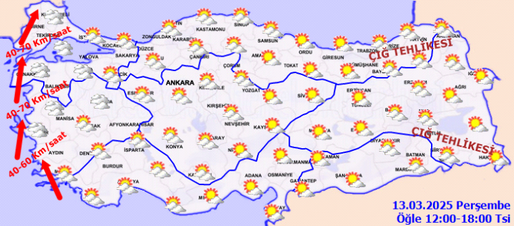 Hava sıcaklıkları artıyor... Ege'de fırtınaya dikkat!