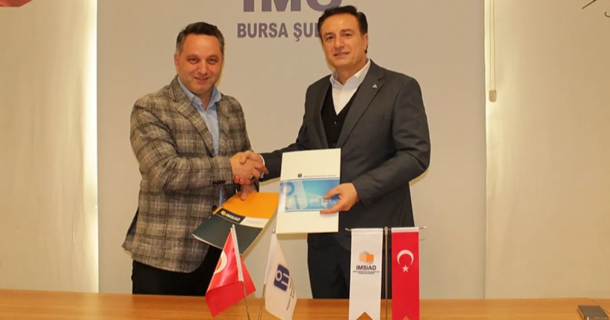 İMO Bursa Şubesi ve İMSİAD işbirliği protokolü imzaladı