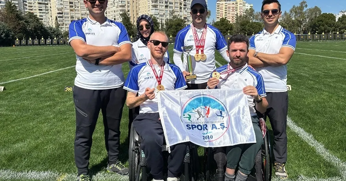 Kayseri Talas'tan sportif başarı