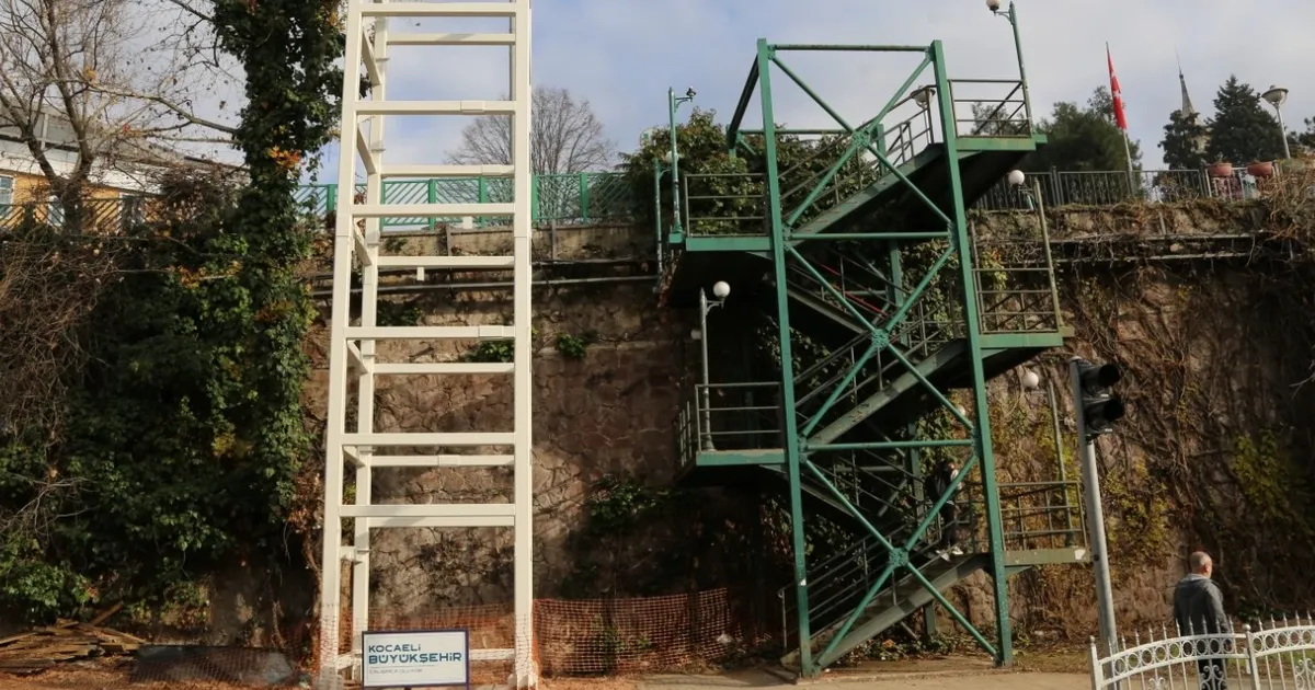 Kocaeli'de İzmit Tren Garı asansörü için yeni süreç başlıyor