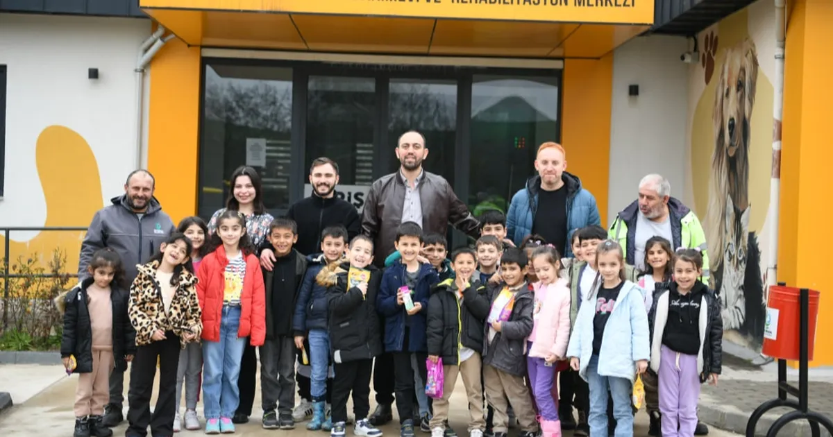 Kocaeli’de minikler, sevimli dostlarla buluştu