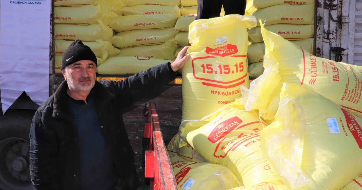 Kocaeli'den üreticiye yüzde 50 hibeli gübre