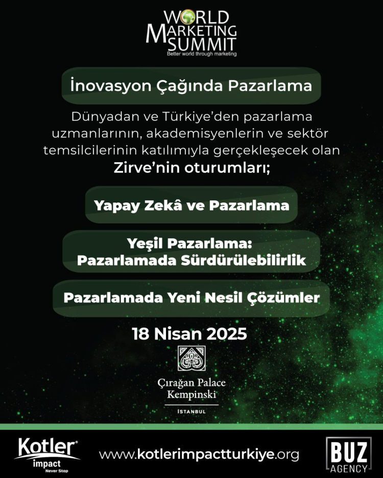 Markalaşma ve pazarlamanın dünyaca ünlü uzmanları İstanbul'a geliyor