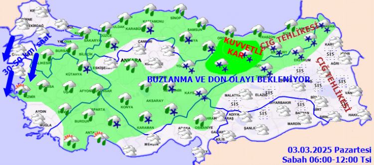 Meteoroloji'den haftaya 'kuvvetli' başlangıç!