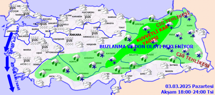 Meteoroloji'den haftaya 'kuvvetli' başlangıç!