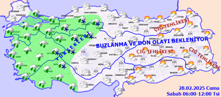 Meteoroloji'den 'sağanak' uyarısı!