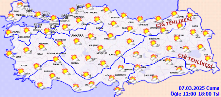 Meteoroloji'den yeni hava durumu tahmini! Yağış yok! sis, don ve buzlanma var!