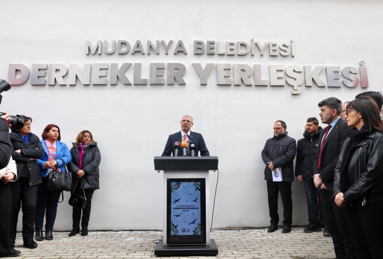 Mudanya'da STK'lara özel yerleşke hizmete girdi