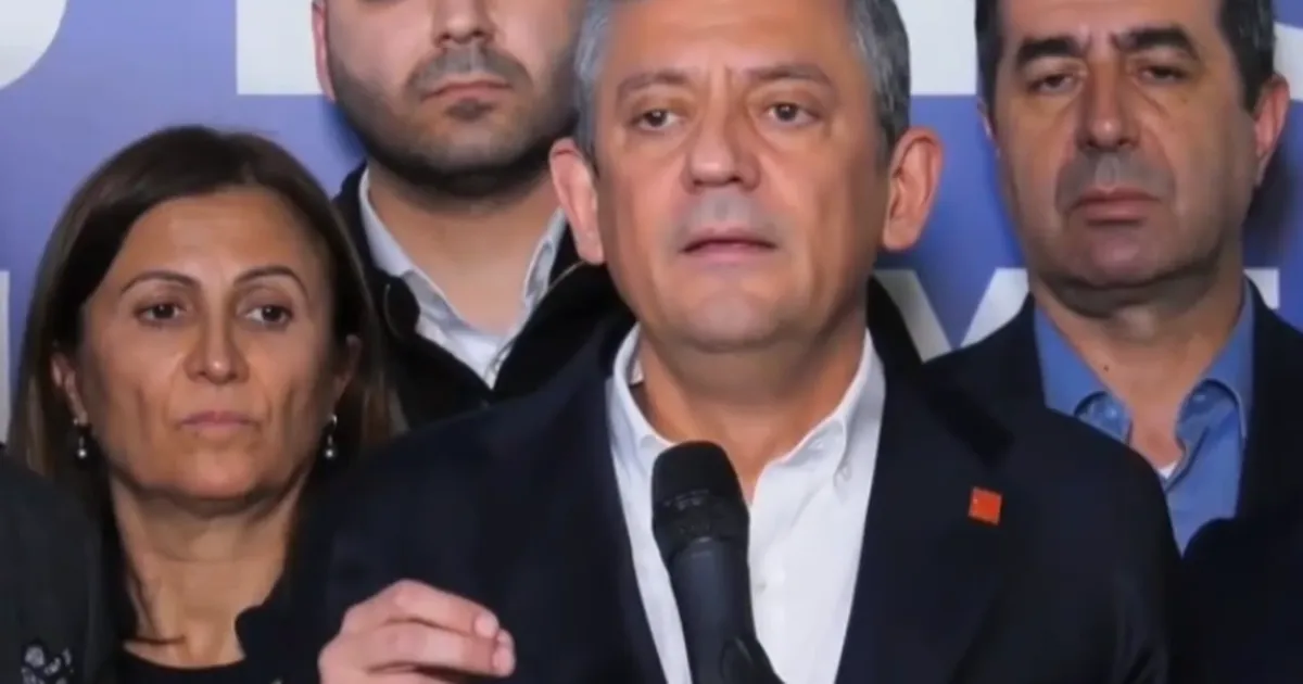 Özgür Özel: “İstanbul’un iradesine saldırdılar”