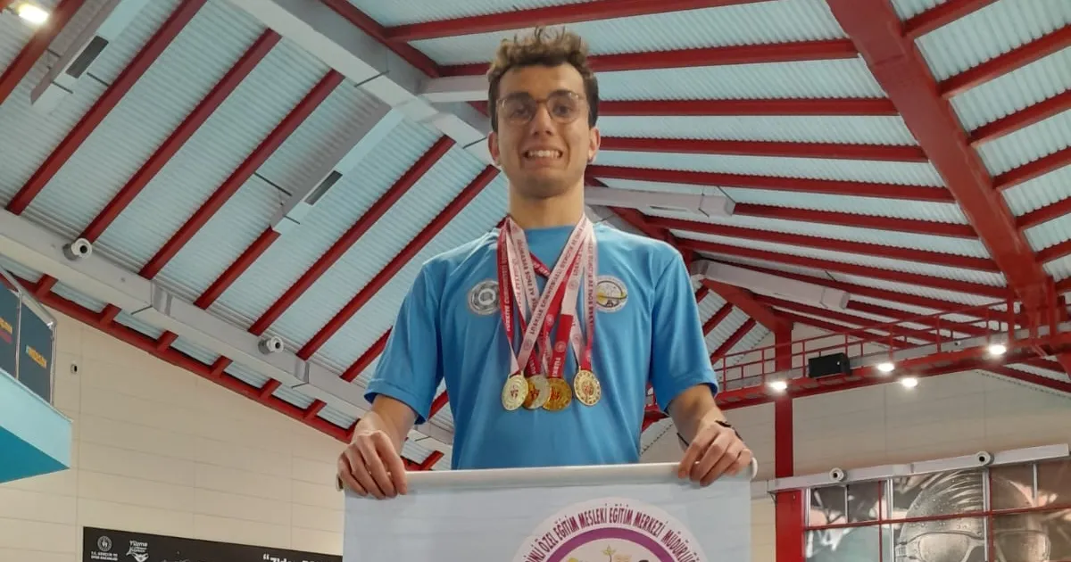 Sakaryalı sporcu Selim Kerem tarih yazdı
