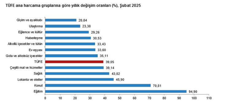 Yıllık enflasyonda düşüş sürüyor