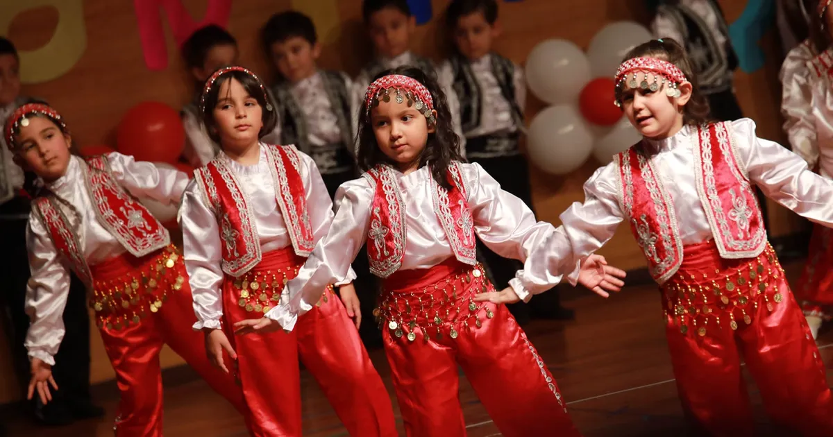 Ankaralı minikler 23 Nisan’ı coşkuyla kutladı