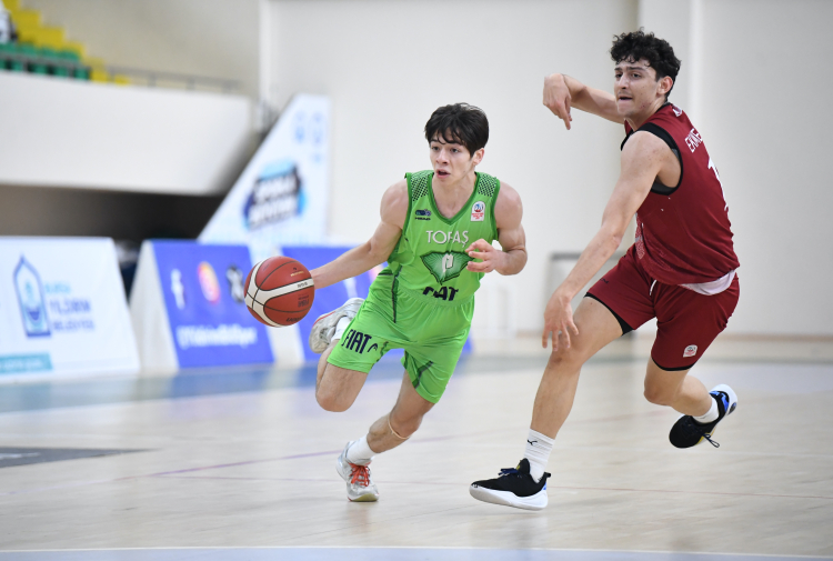 Basketbol Gençler'de TOFAŞ'tan evinde galibiyet