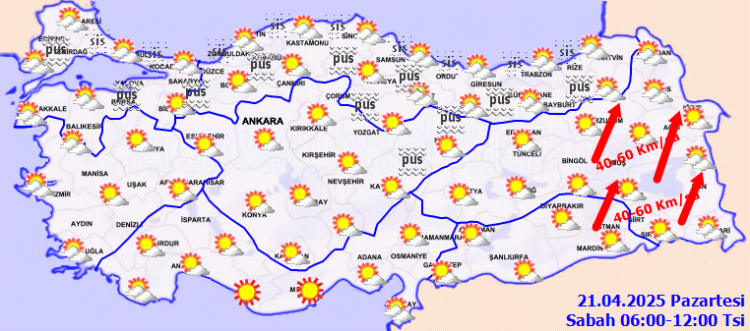 Bugün yurtta hava nasıl olacak?