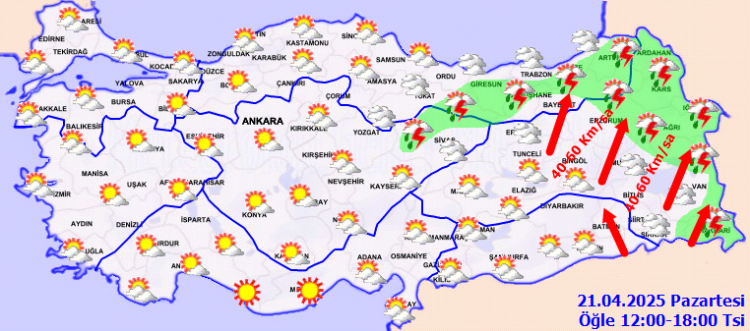 Bugün yurtta hava nasıl olacak?