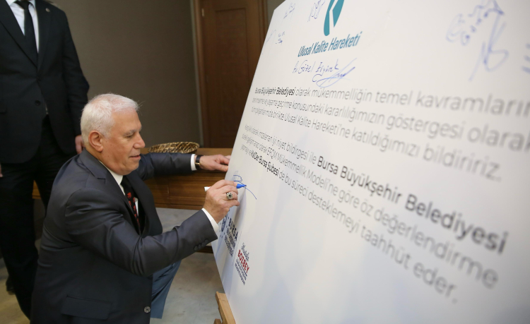 Bursa Büyükşehir ile KalDer 'İyi Niyet Bildirgesi' imzaladı