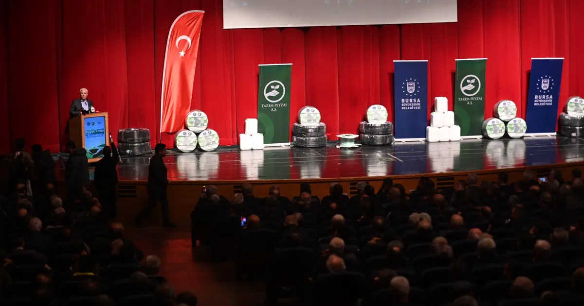 Bursa Büyükşehir’den ‘Büyük Çiftçi Buluşması’