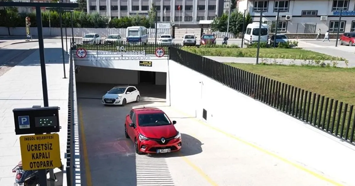 Bursa İnegöl merkezini rahatlatan otopark hamlesi