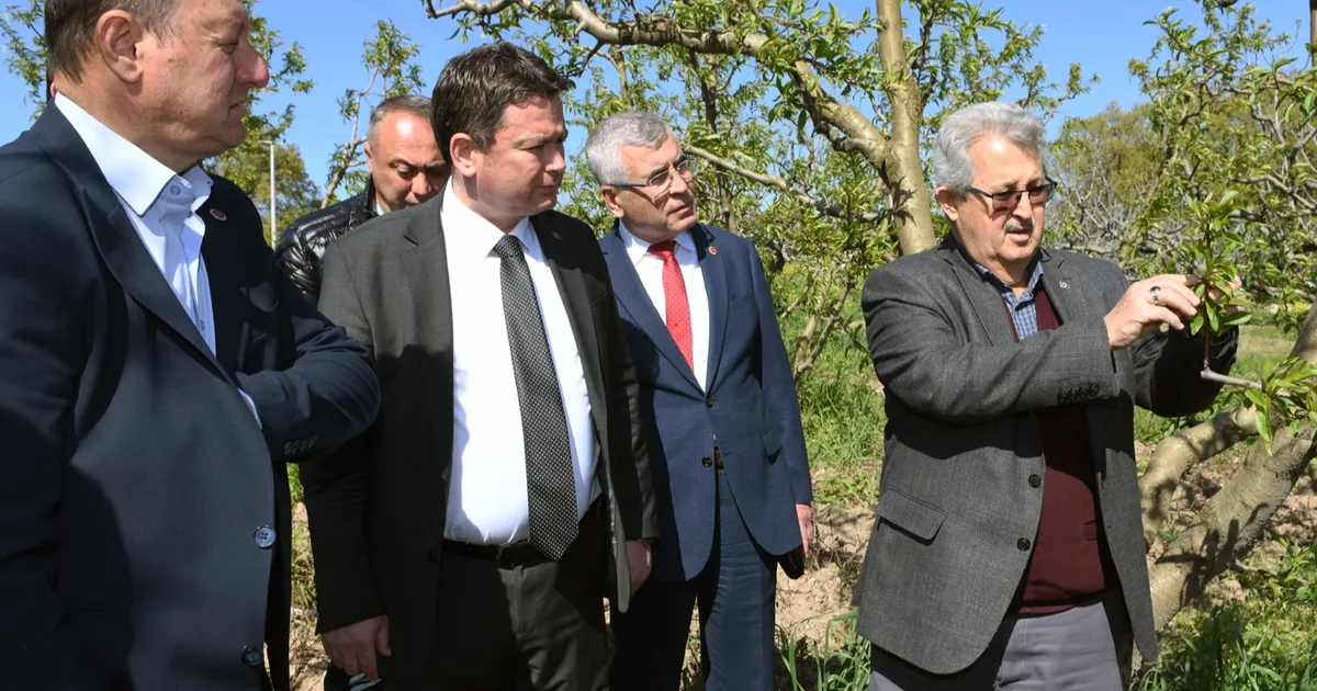 Bursa Osmangazi’de Başkan Aydın çiftçilerin yanında