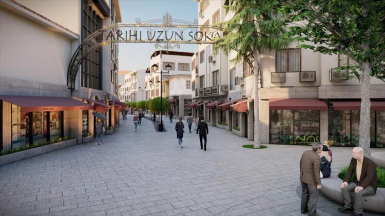 Bursa'da İnegöl'ün çarşı meydanı istişare ile dönüşüyor
