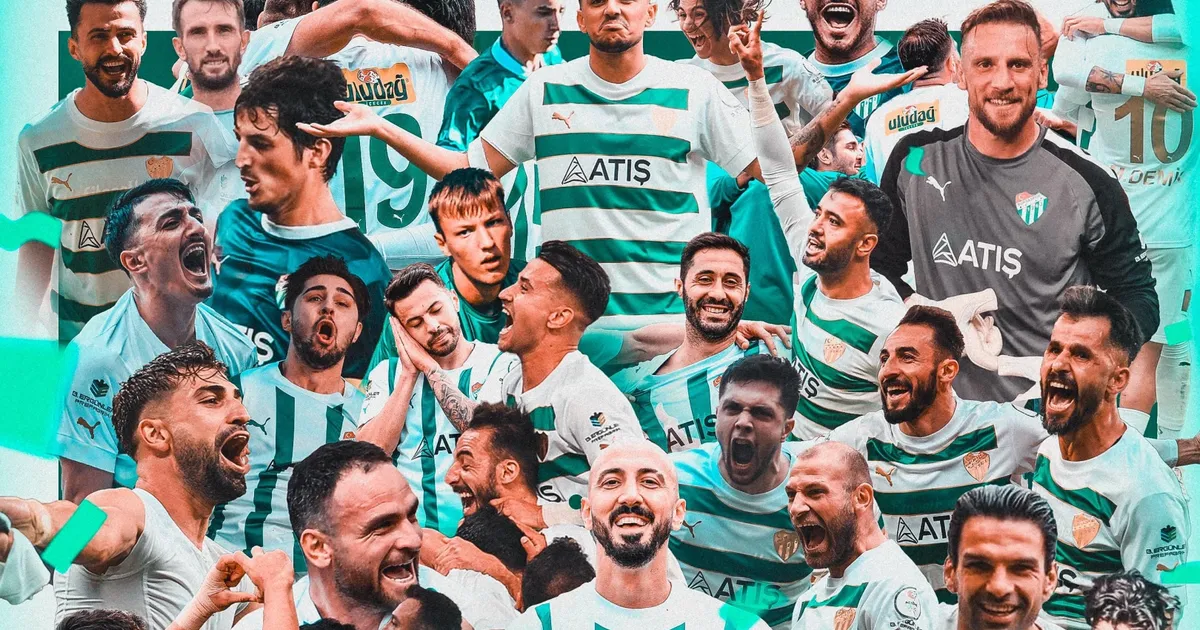 Bursaspor mutlu sona ulaştı! Timsah şampiyon!