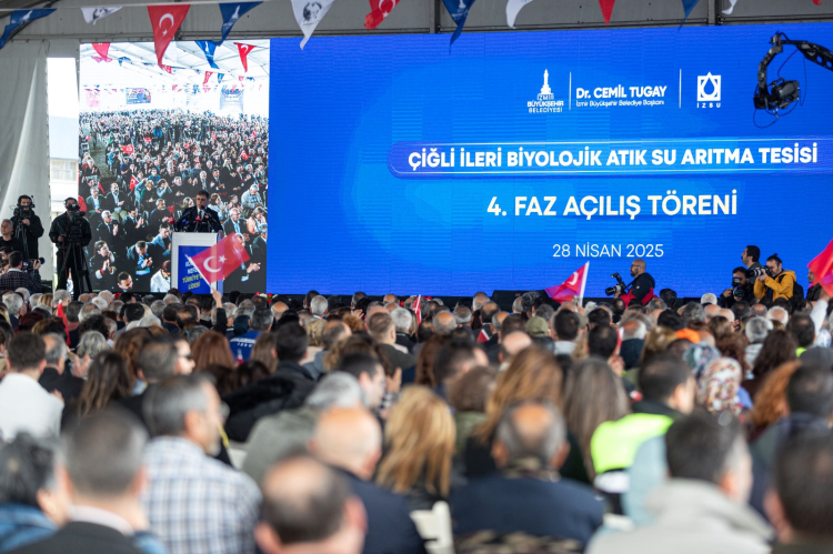 İzmir Körfezine yeni nefes! Çiğli Atıksu Arıtma Tesisi’nin 4. fazı açıldı!
