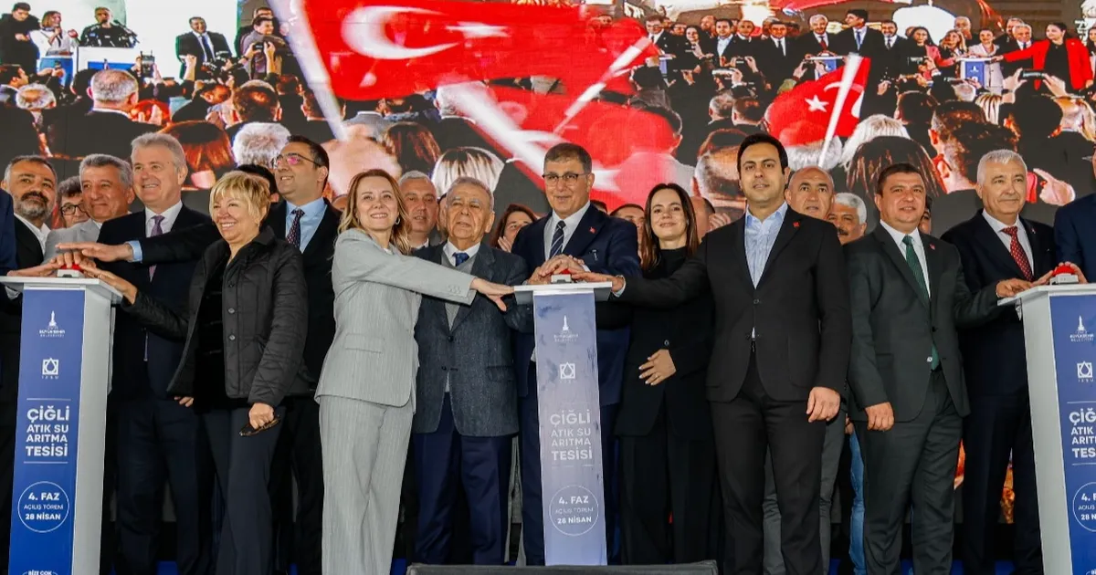 İzmir Körfezine yeni nefes! Çiğli Atıksu Arıtma Tesisi’nin 4. fazı açıldı!