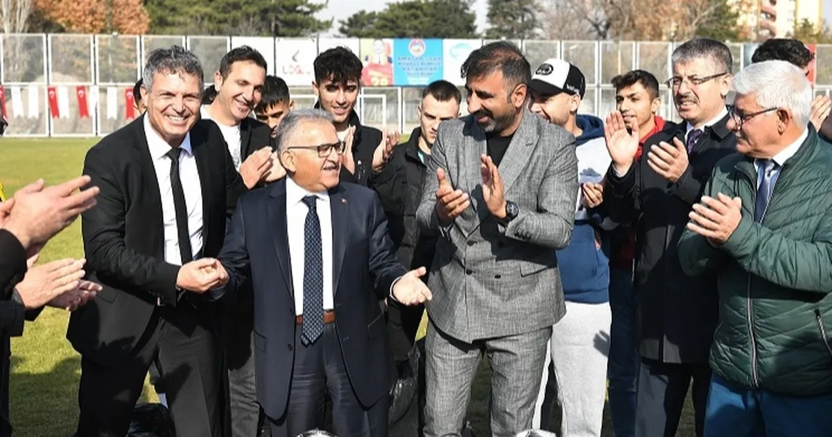Kayseri Büyükşehir'den amatör spor kulüplerine destek
