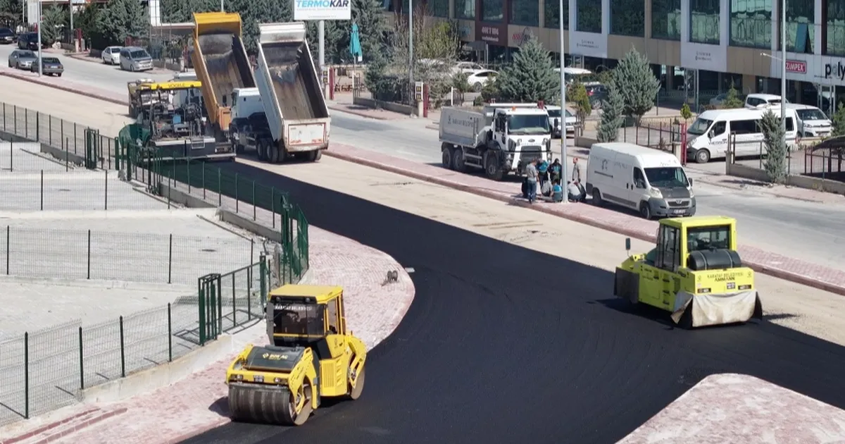 Konya Karatay’da 2025 yılı asfalt mesaisi başladı