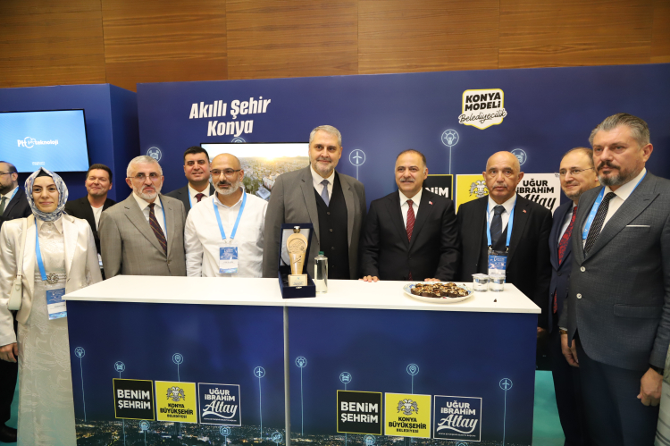 Konya'nın 'Ulaşımda Dijital İkizi Platformu'na belediyecilik ödülü