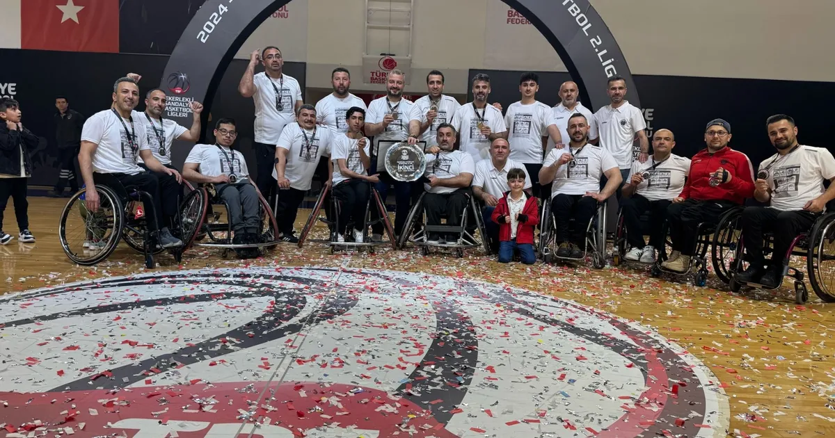 Malatya’da Tekerlekli Basketbol Takımı 1. lige yükseldi