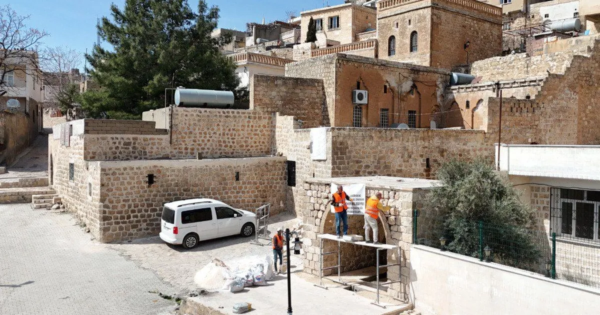 Mardin’de tarihi çeşmeler restore ediliyor